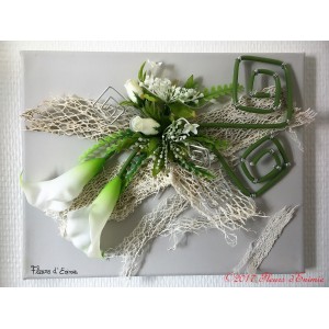 Toile en coton déco - Atelier floral d'Enimie