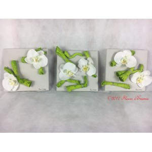 Petite Toile carée - Atelier floral d'Enimie