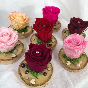 Rose éternelle avec odeur - Atelier Floral d'Enimie